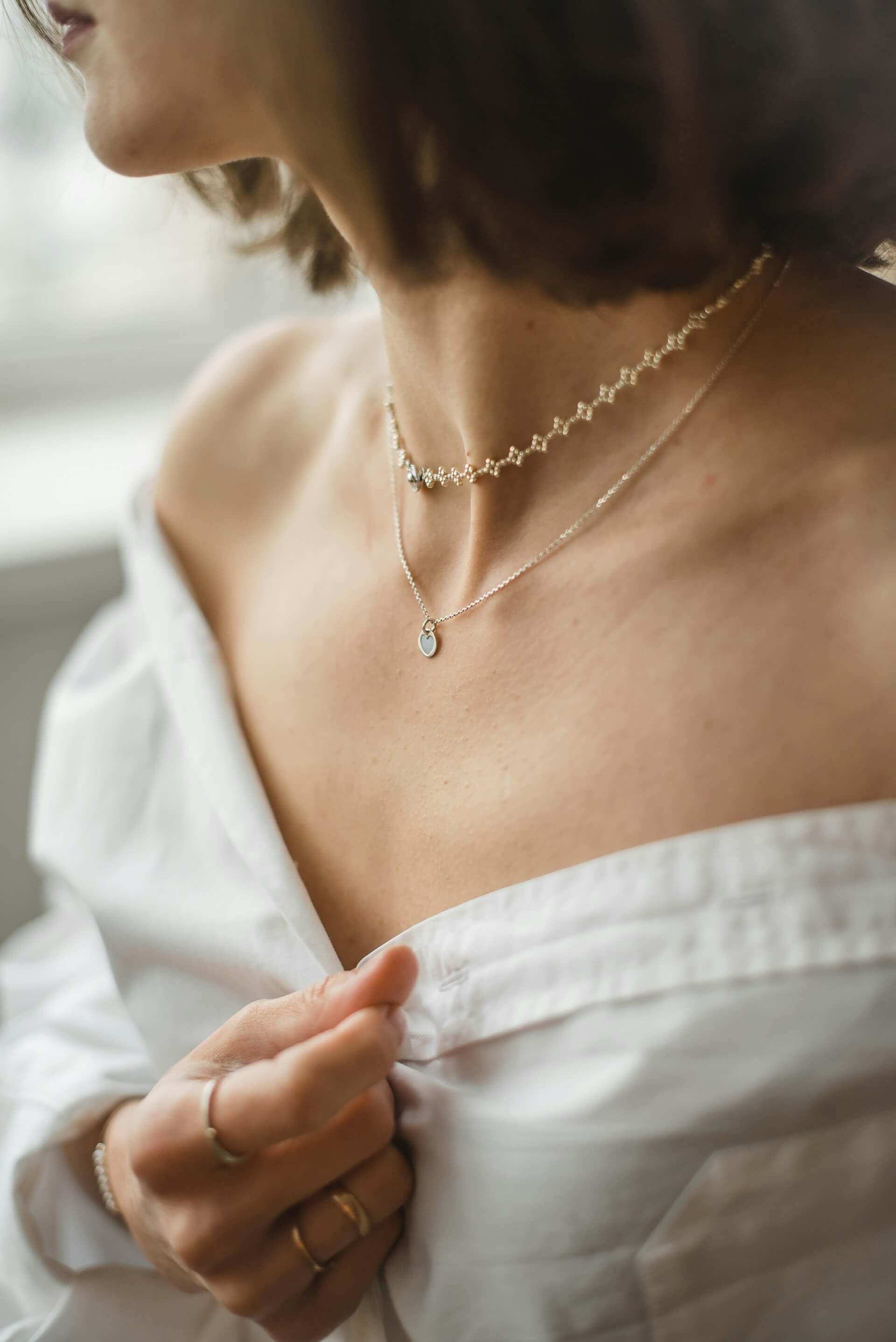 gold woman model