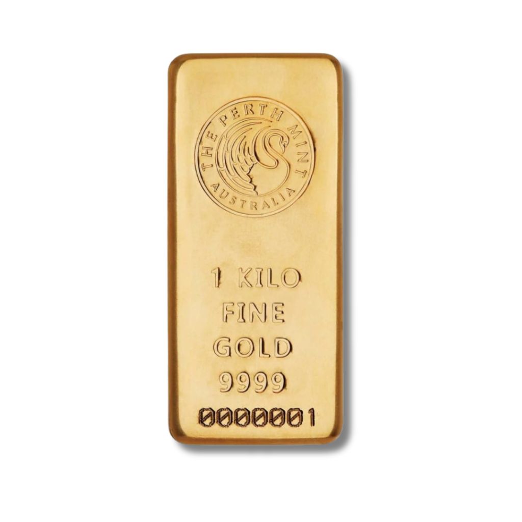 The Perth Mint 999.9 fine gold bar