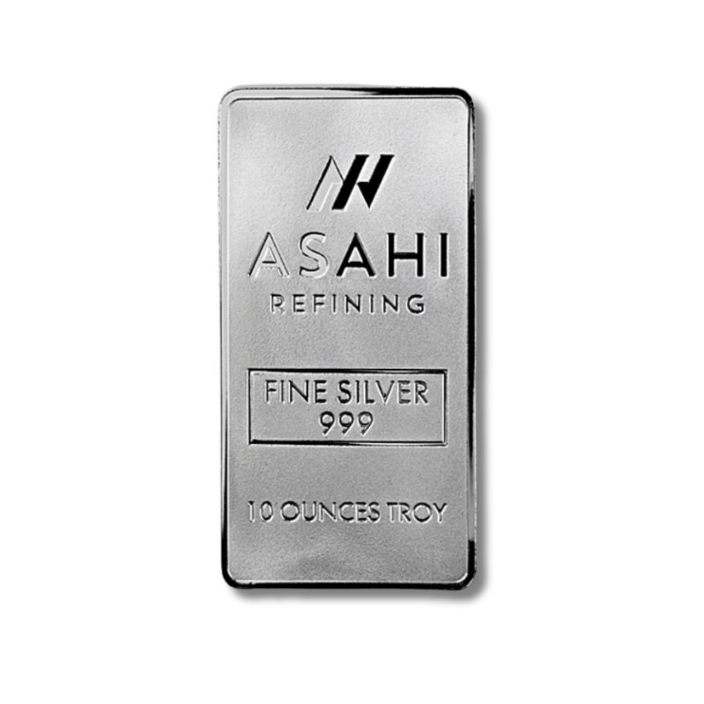 Asahi Refining 999 fine silver bullion bar